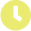 Animated yellow clock icon