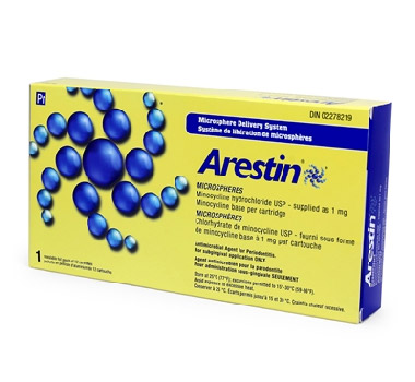 Arestin antibiotic therapy kit