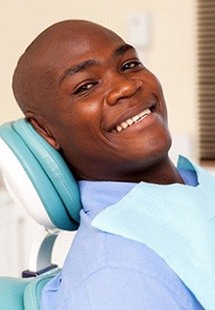Man smiling