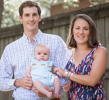 Dr. Moneyhun and his family