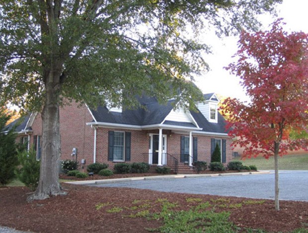 Front view of dental office